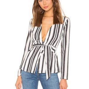 SUPERDOWN Tully Tie Waist Blazer